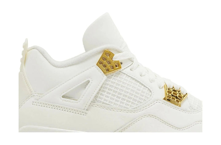 Jordan 4 Retro Metallic Gold (Women's)