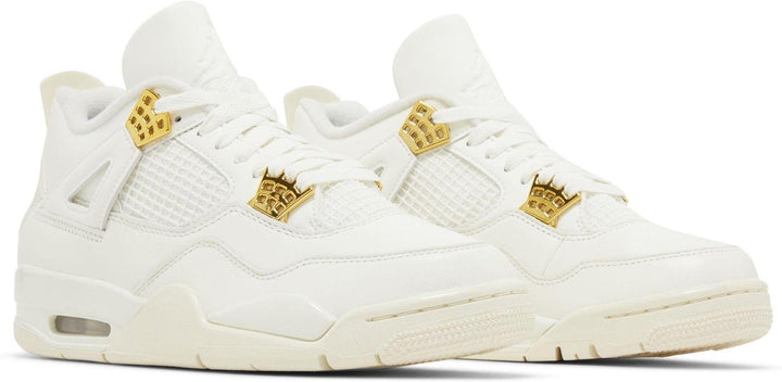 Jordan 4 Retro Metallic Gold (Women's)