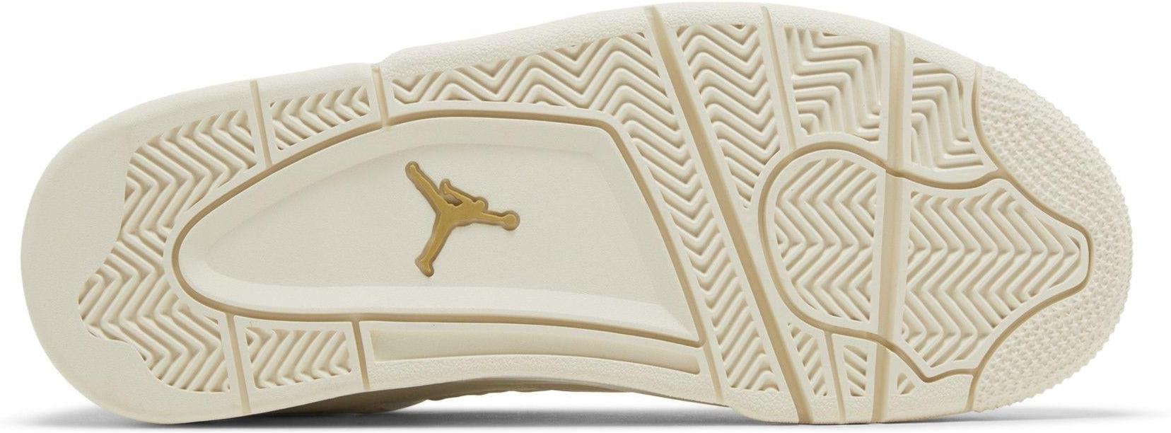 Jordan 4 Retro Metallic Gold (Women's)