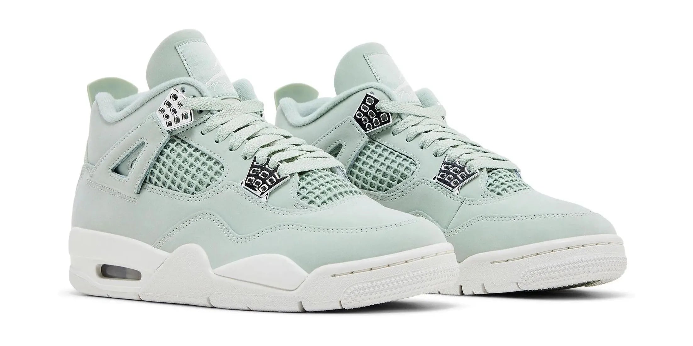 Jordan 4 Retro Seafoam Sail (Women's)