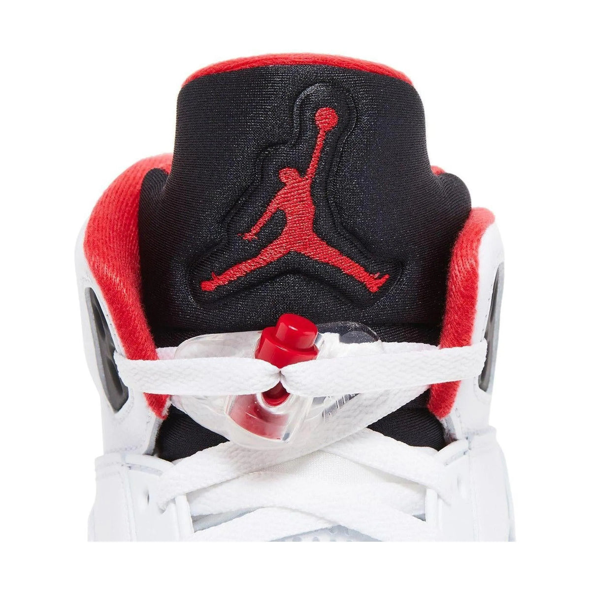 Jordan 5 Retro Fire Red Black Tongue (2025)
