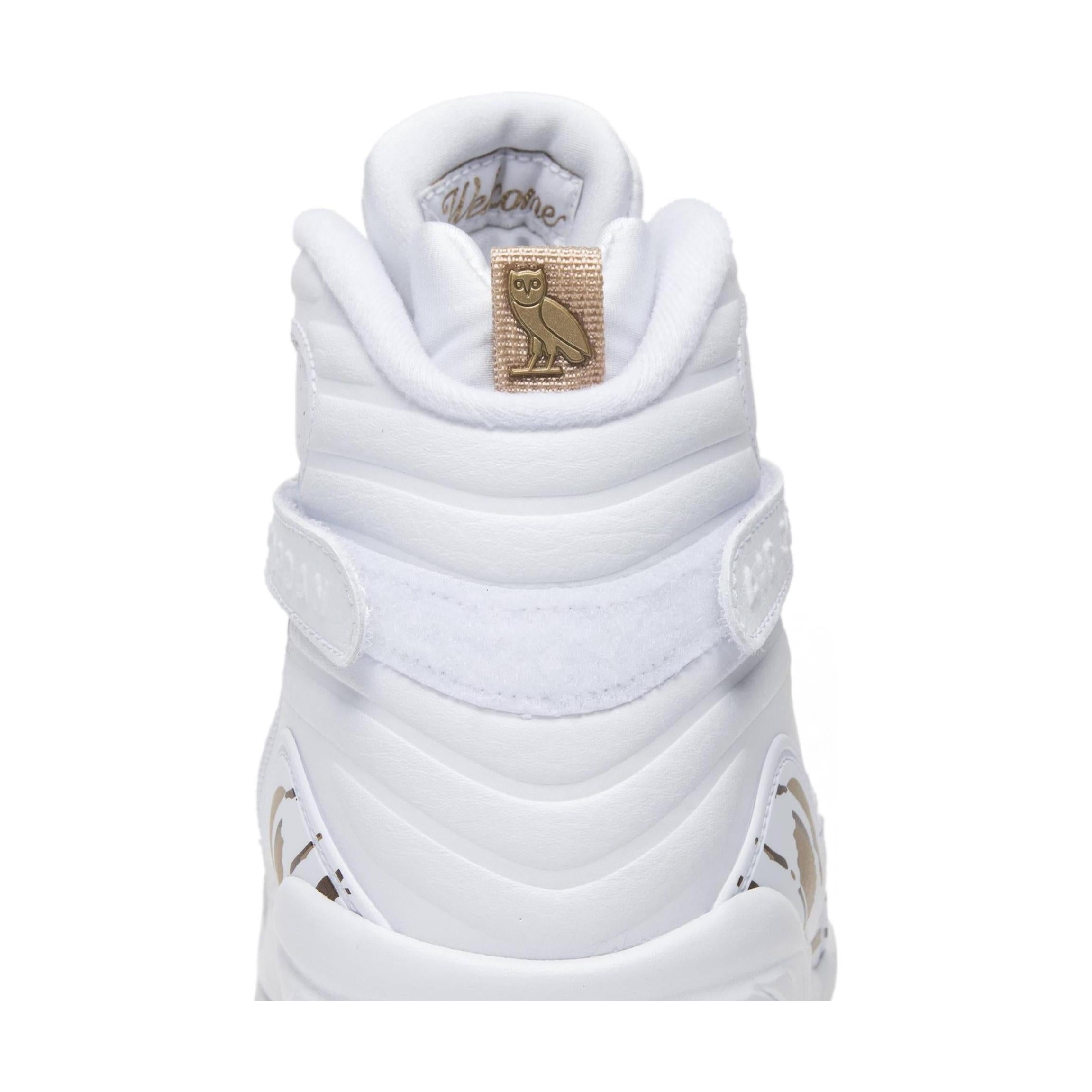Jordan 8 Retro OVO White