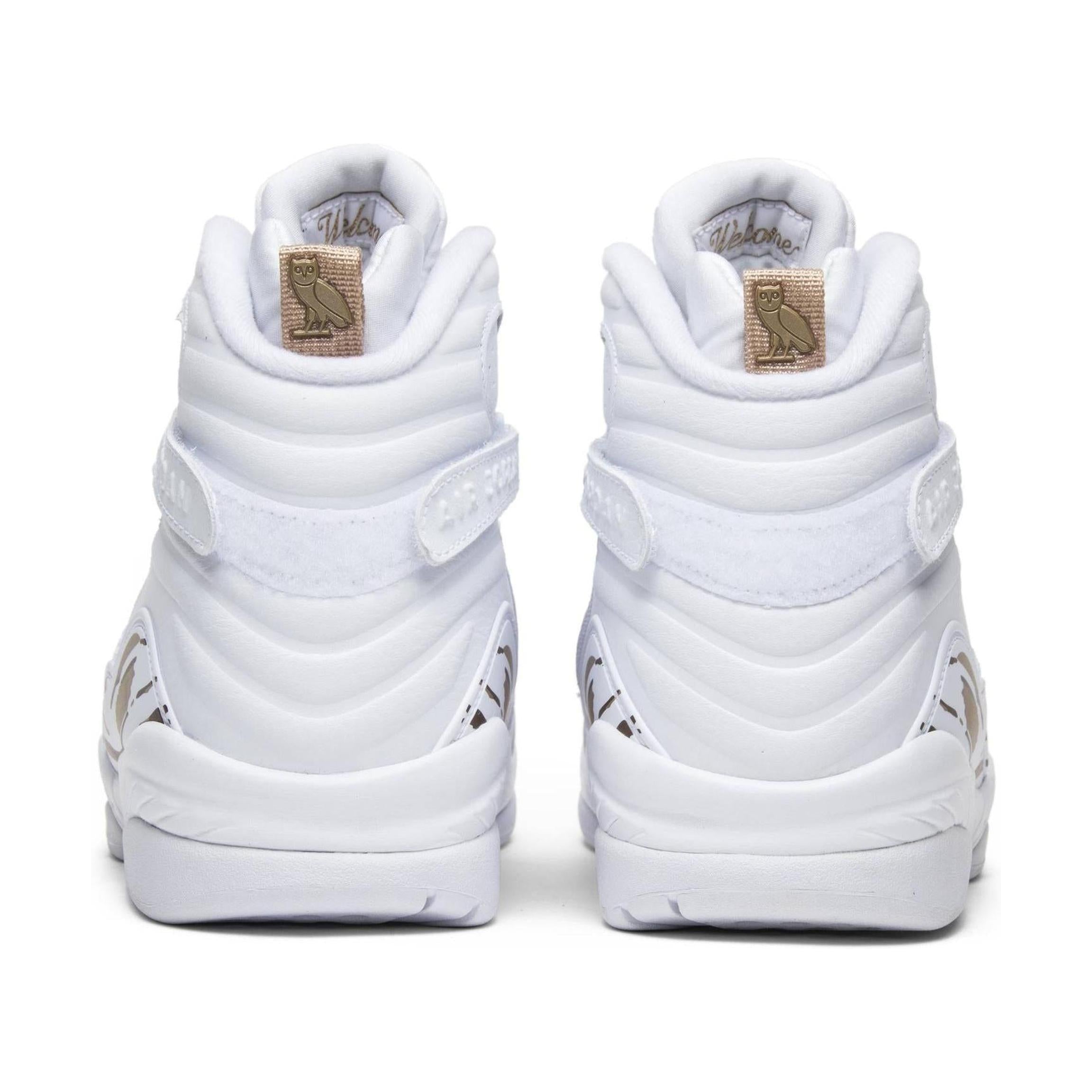 Jordan 8 Retro OVO White