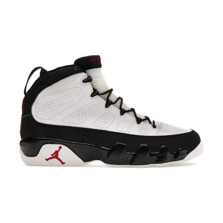 Jordan 9 Retro White Black Red (2002)