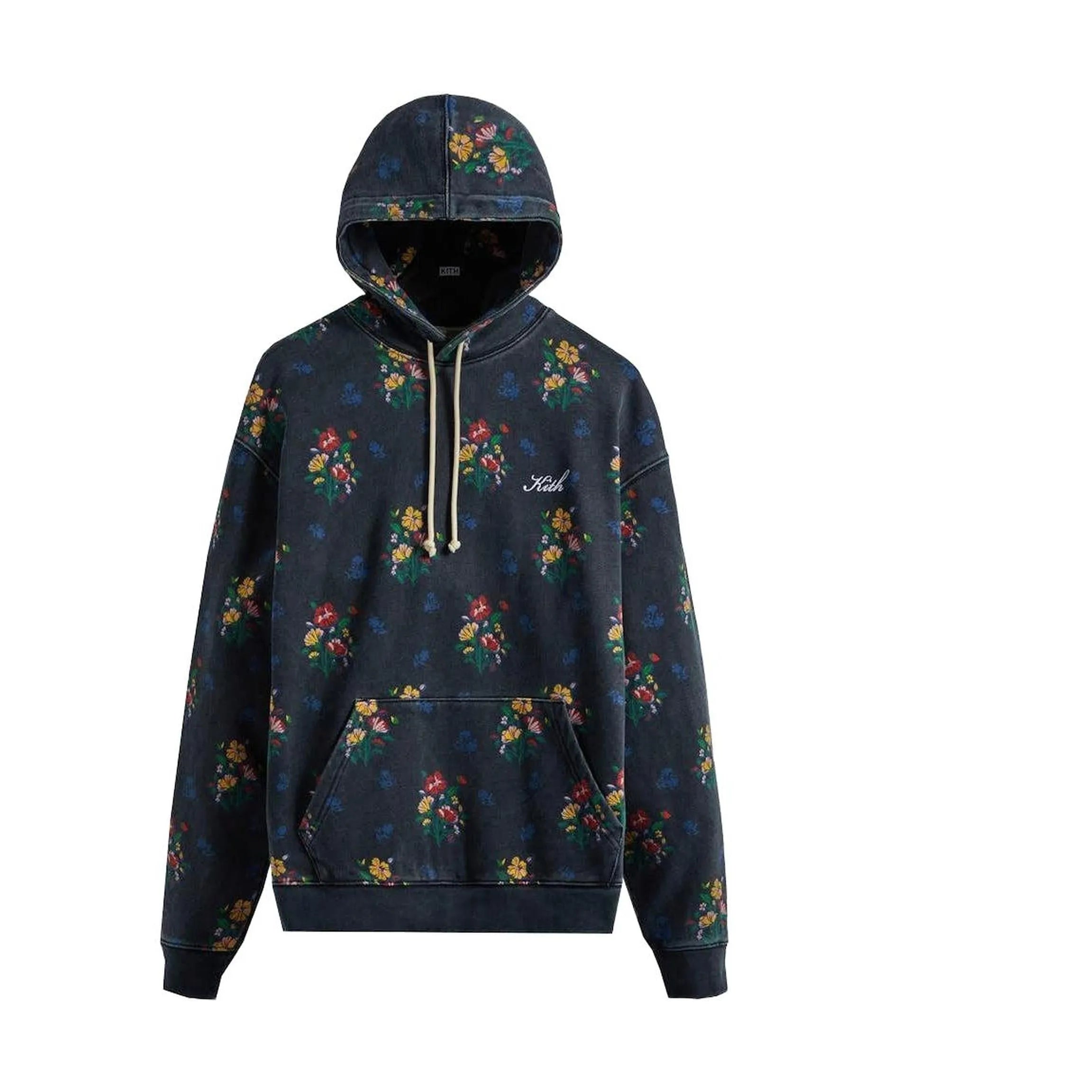 Kith Begonia Floral Williams Navy III Hoodie