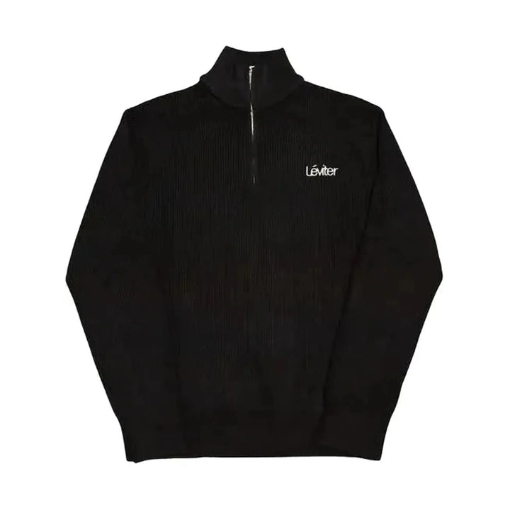 Léviter Core Half-Zip Knit Black