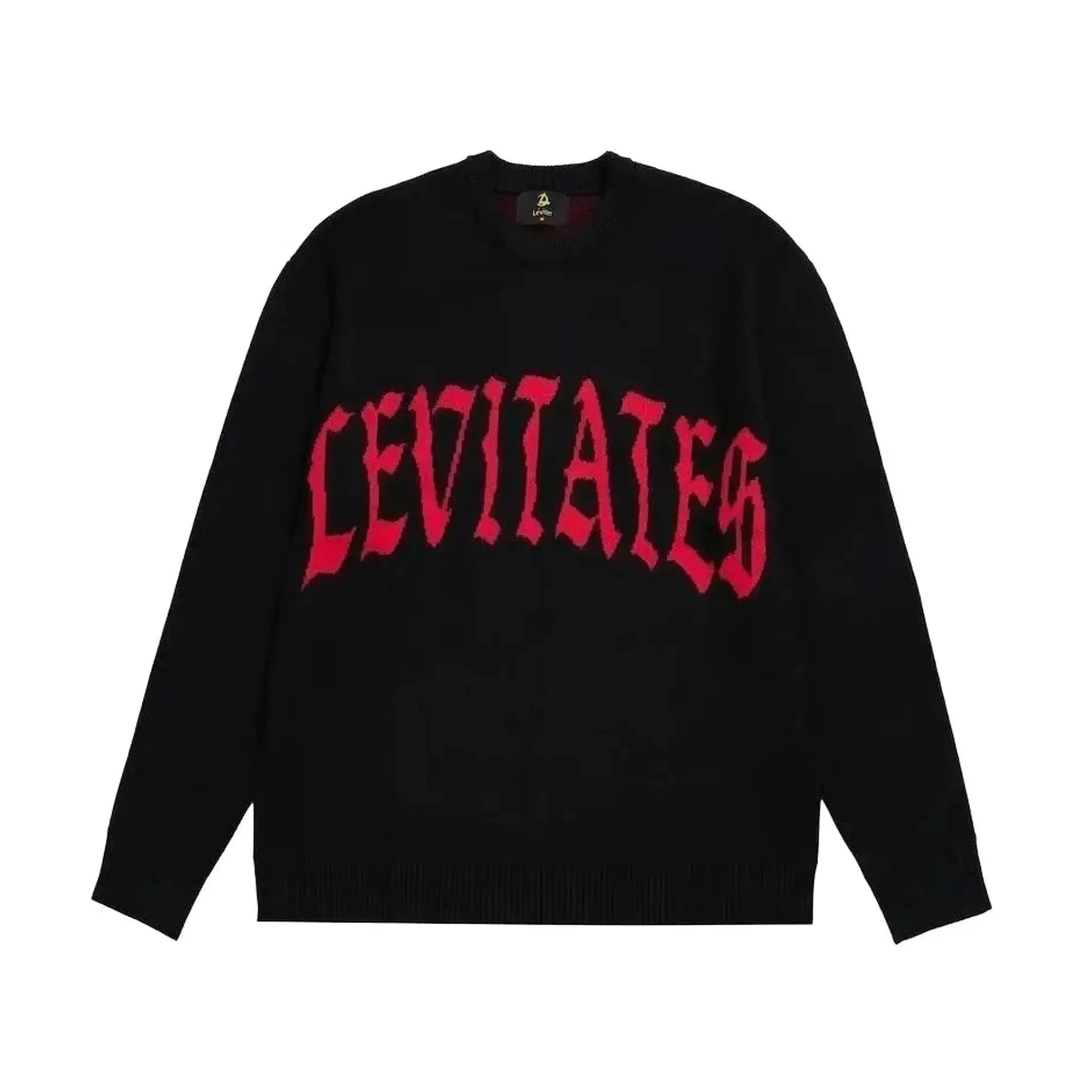 Léviter Crimson Levitate Sweater Black Red