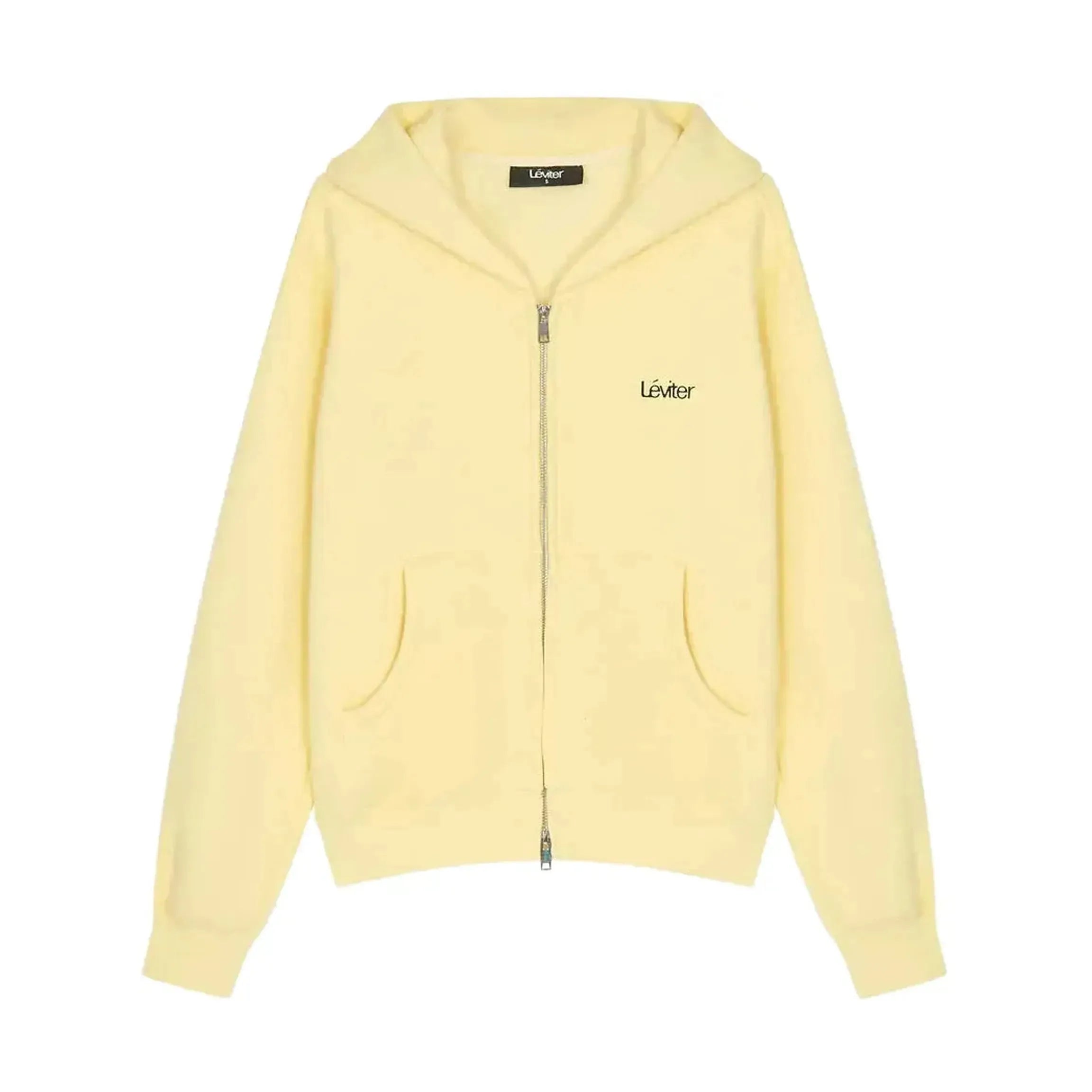 Léviter Essential Zip Hoodie Butter Yellow