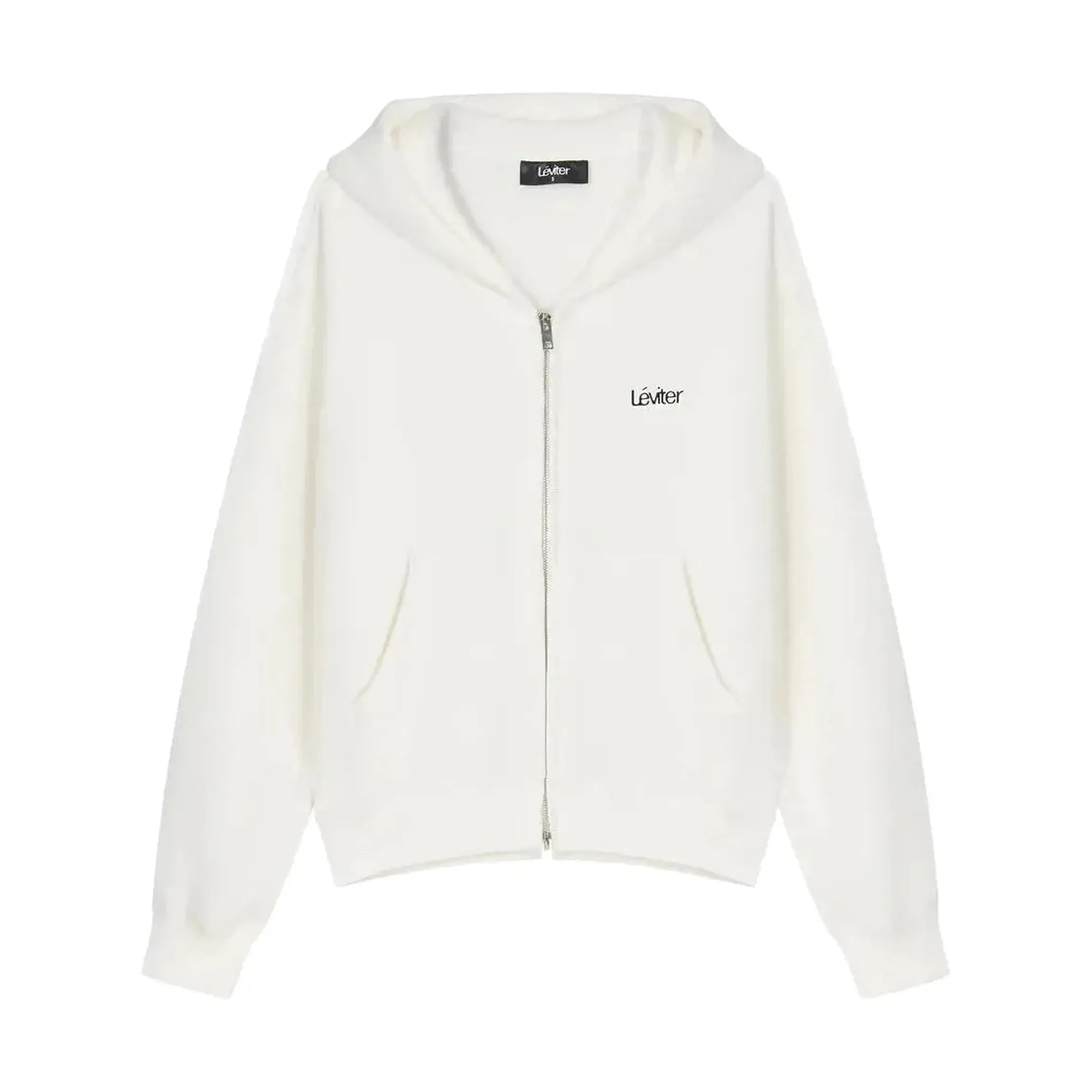 Léviter Essential Zip Hoodie White