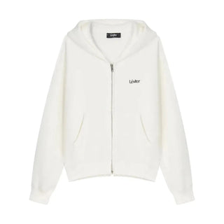Léviter Essential Zip Hoodie White