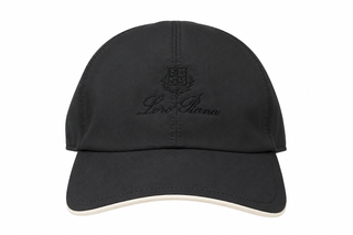 Loro Piana Microfiber Storm System Baseball Cap – Black