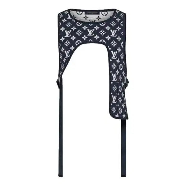 Louis Vuitton Gilet Monogramme Coton Marine