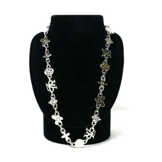 Louis Vuitton Metal Monogram Craggy Necklace