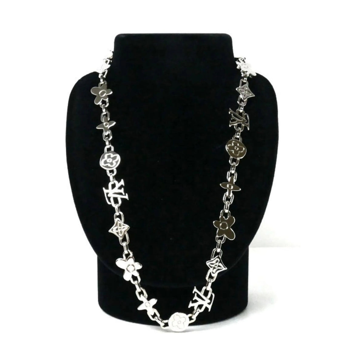 Louis Vuitton Metal Monogram Craggy Necklace