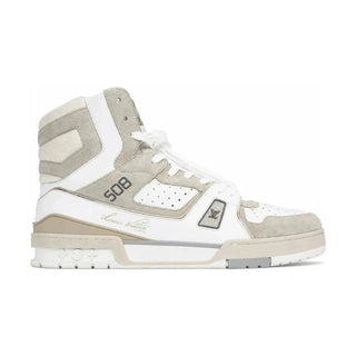 Louis Vuitton Trainer Sneaker White Iridescent