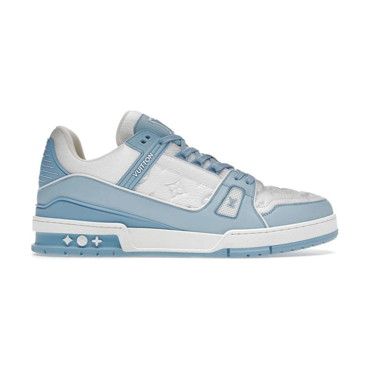 Louis Vuitton low White Sky Blue Trainer