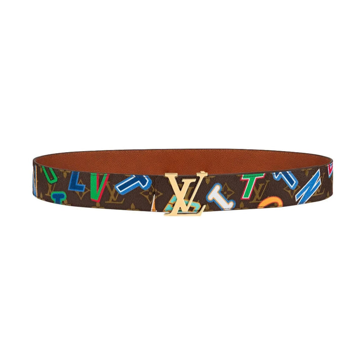 Louis Vuitton x NBA LV initials Reversible Belt 40MM Monogram Brown