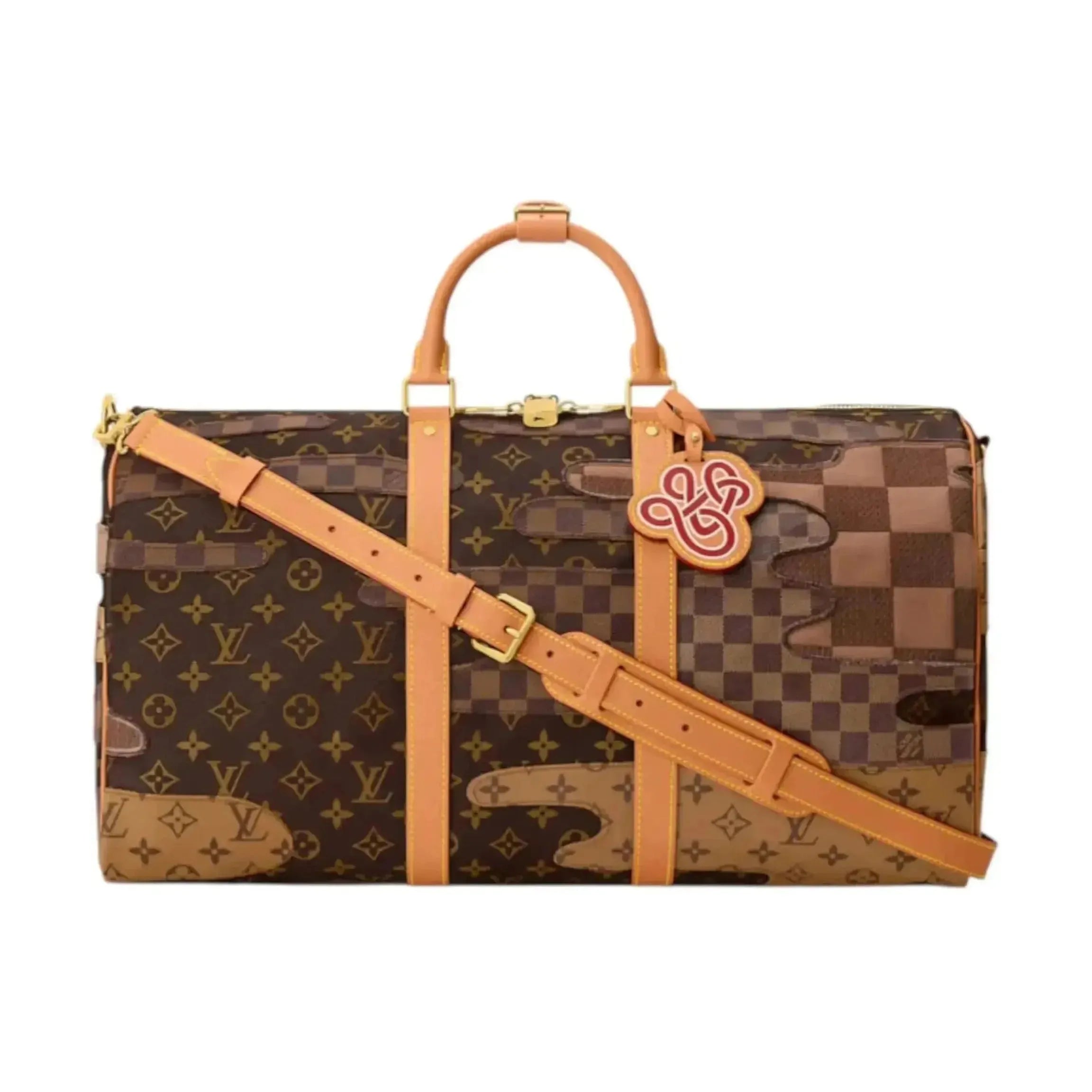 Louis Vuitton x Nigo Keepall Bandouliere 50 Brown