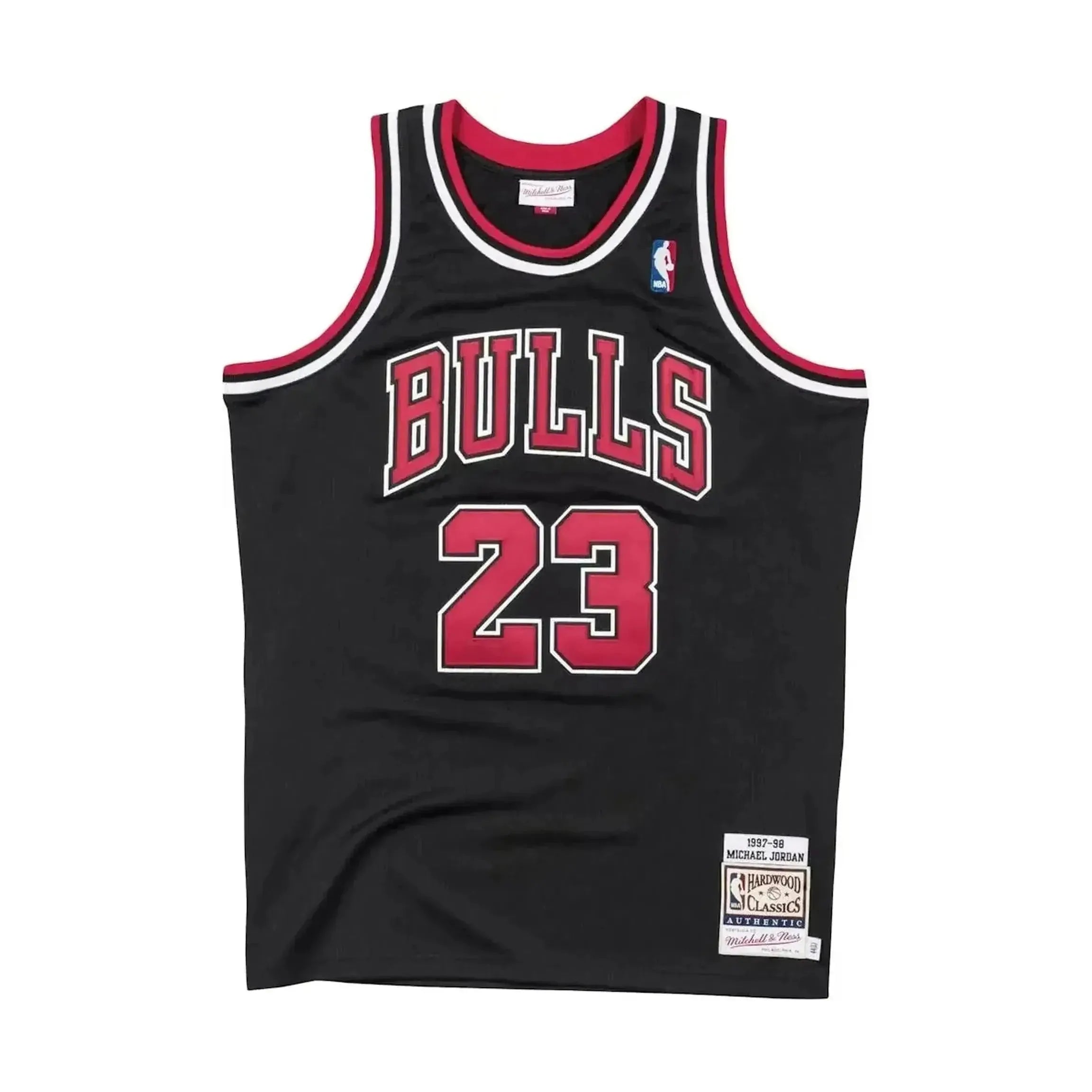 Mitchell & Ness Chicago Bulls Alternate 1997-98 Michael Jordan Authentic Jersey Black