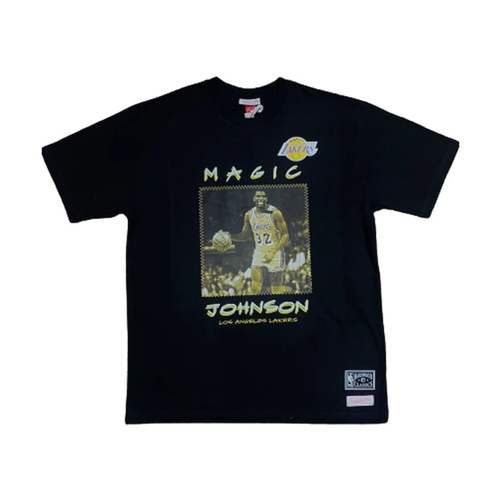 Mitchell & Ness Heavyweight Premium Player Tee NBA Los Angeles Lakers Ervin "Magic" Johnson