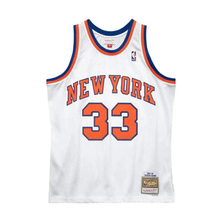 Mitchell & Ness New York Knicks #33 Patrick Ewing Swingman Jersey White