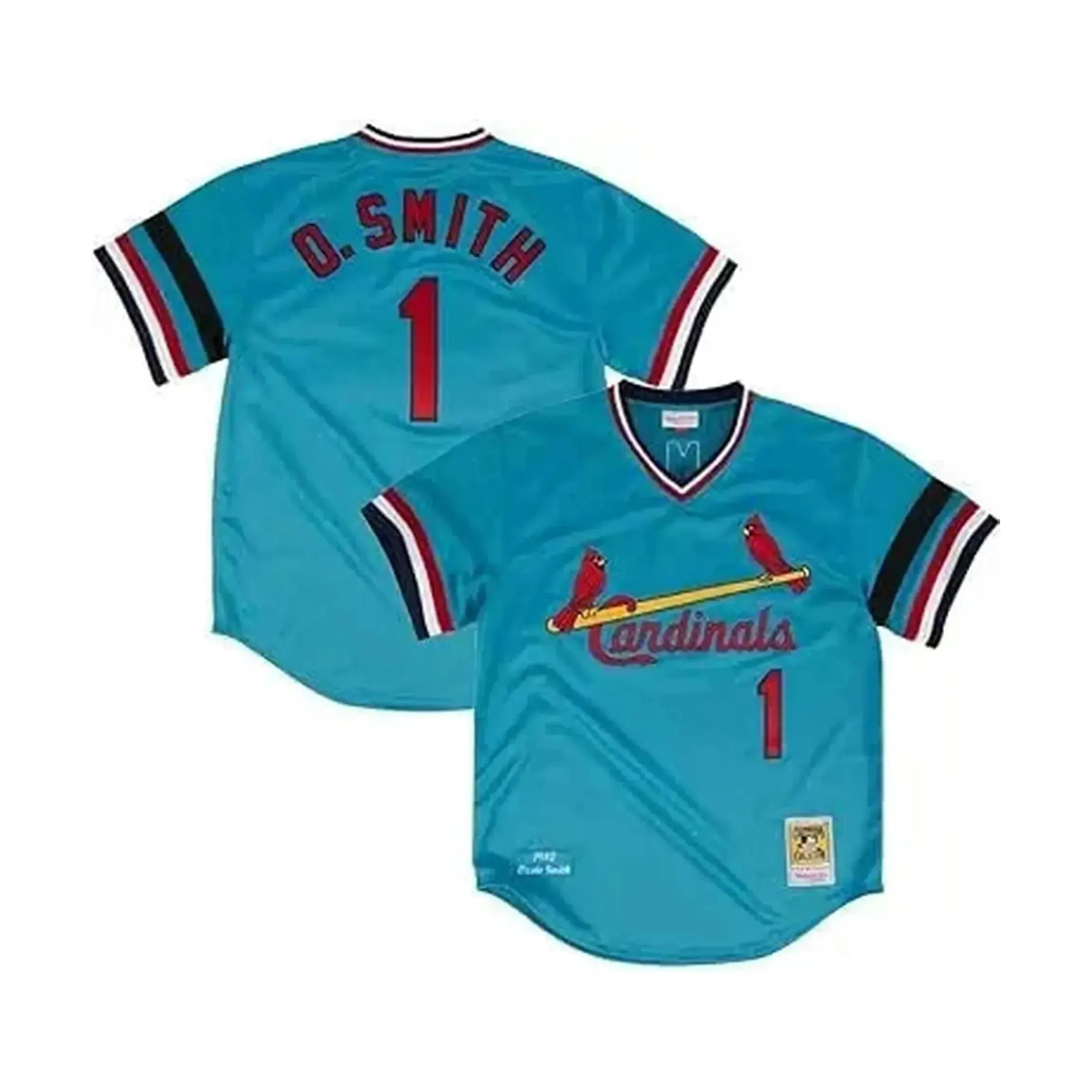 Mitchell & Ness Ozzie Smith Light Blue St. Louis Cardinal’s 1982 Authentic Jersey