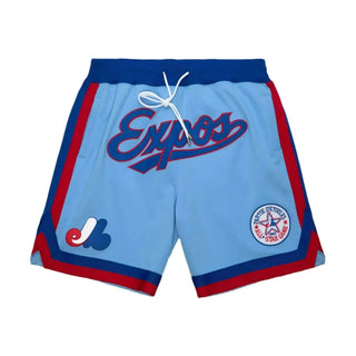 Mitchell & Ness Powder Blue Montreal Expos Cooperstown Collection Just Don Shorts
