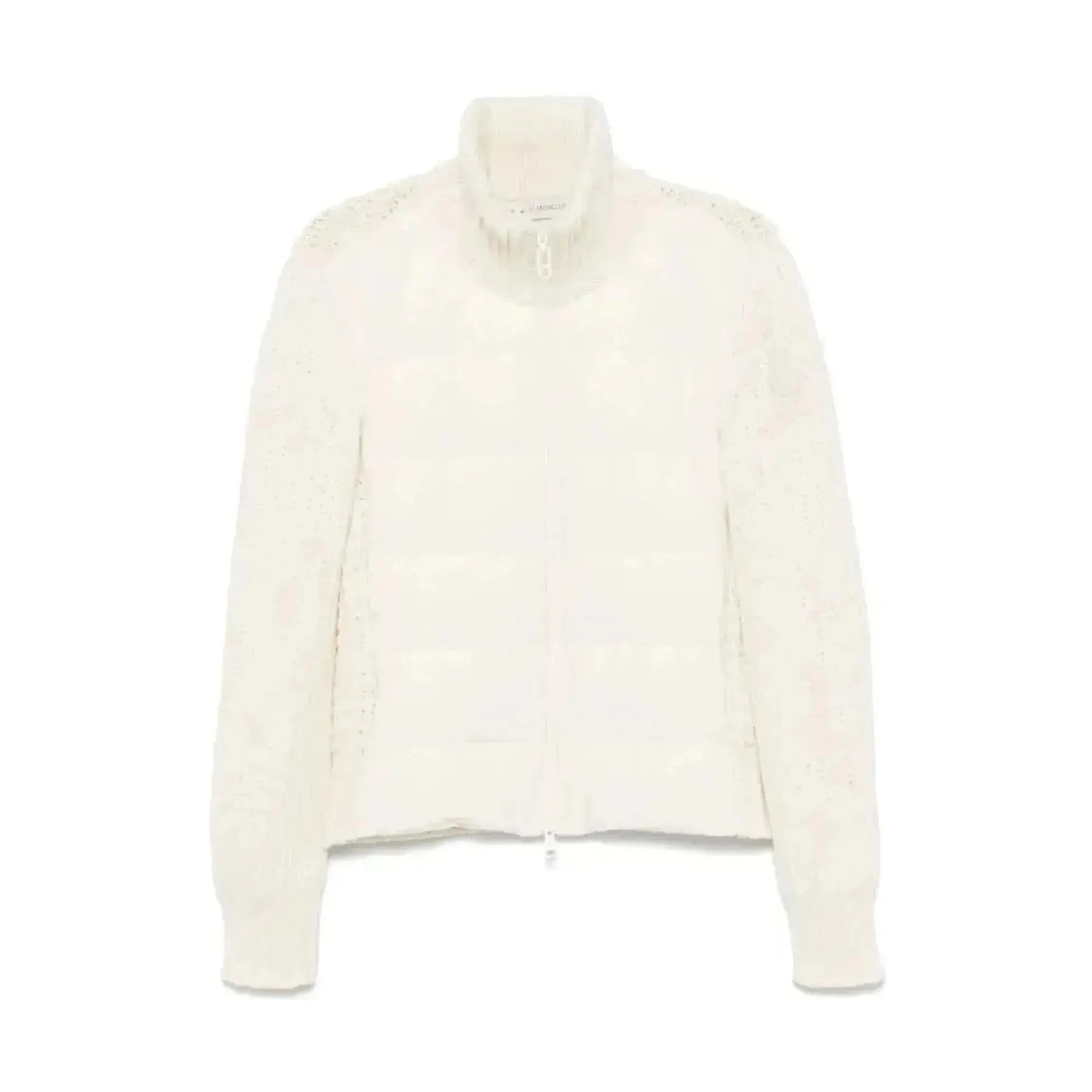 Moncler Tricot Cardigan White