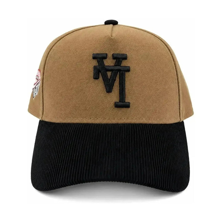 NEW ERA 9FORTY A-FRAME UPSIDE DOWN LA DODGERS "BROWN/BLACK" CORDUROY BRIM 1988 WORLD SERIES