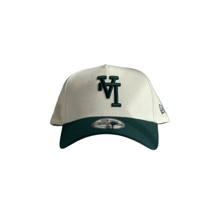 NEW ERA 9FORTY A-FRAME UPSIDE DOWN LA DODGERS FOREST GREEN/CREAM