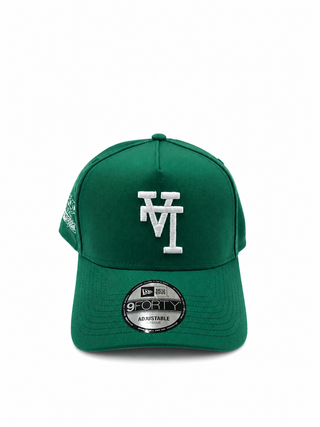 NEW ERA 9FORTY A-FRAME UPSIDE DOWN LA DODGERS "GREEN/WHITE"