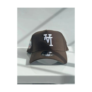 NEW ERA 9FORTY A-FRAME UPSIDE DOWN LA DODGERS "MOCHA" 40TH ANN DODGERS STADIUM