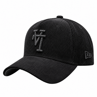 CASQUETTE NEW ERA 9FORTY A-FRAME L.A. DODGERS UPSIDE DOWN NOIR/NOIR EN VELOURS CÔTELÉ