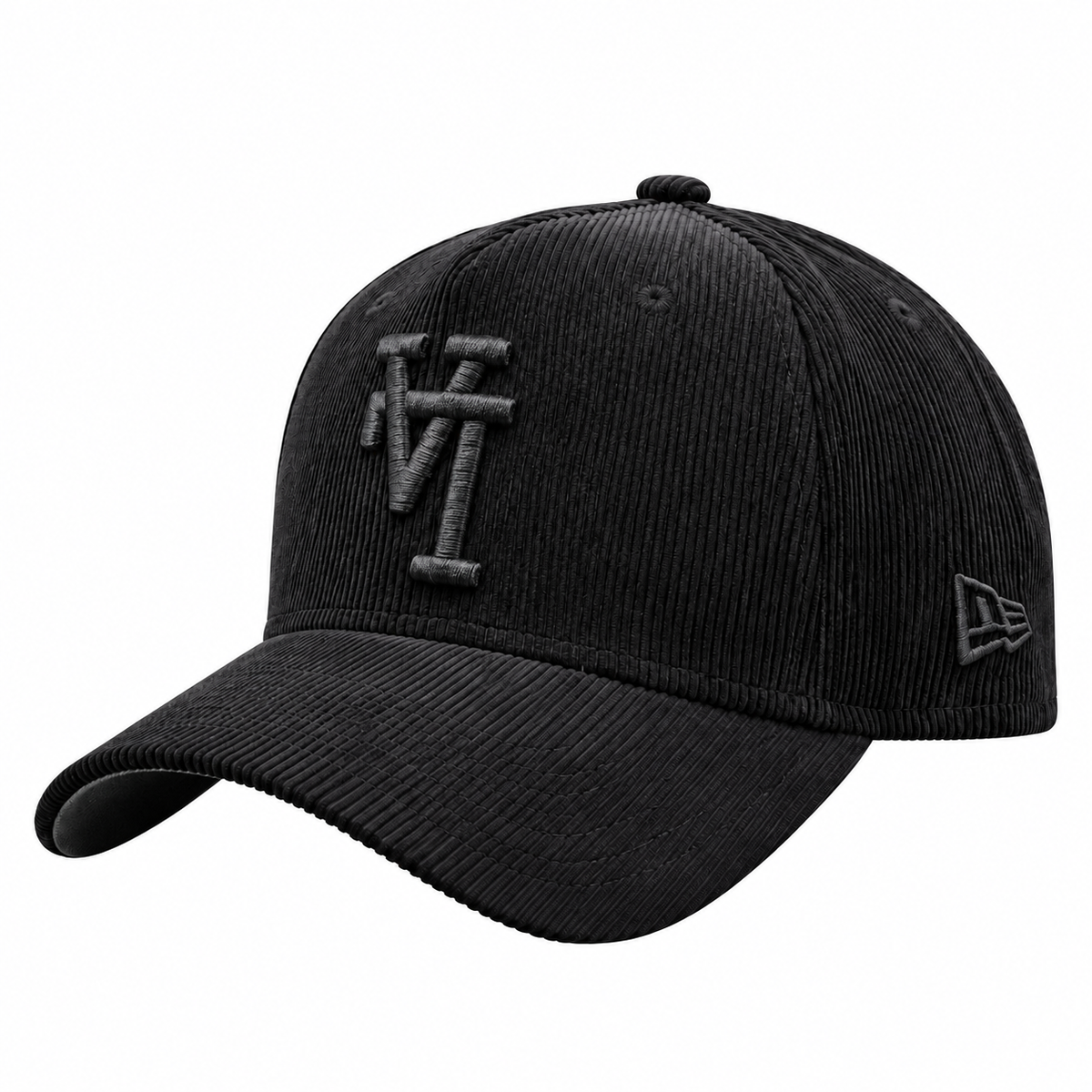 NEW ERA 9FORTY A-FRAME UPSIDE DOWN L.A DODGERS Black Black Corduroy
