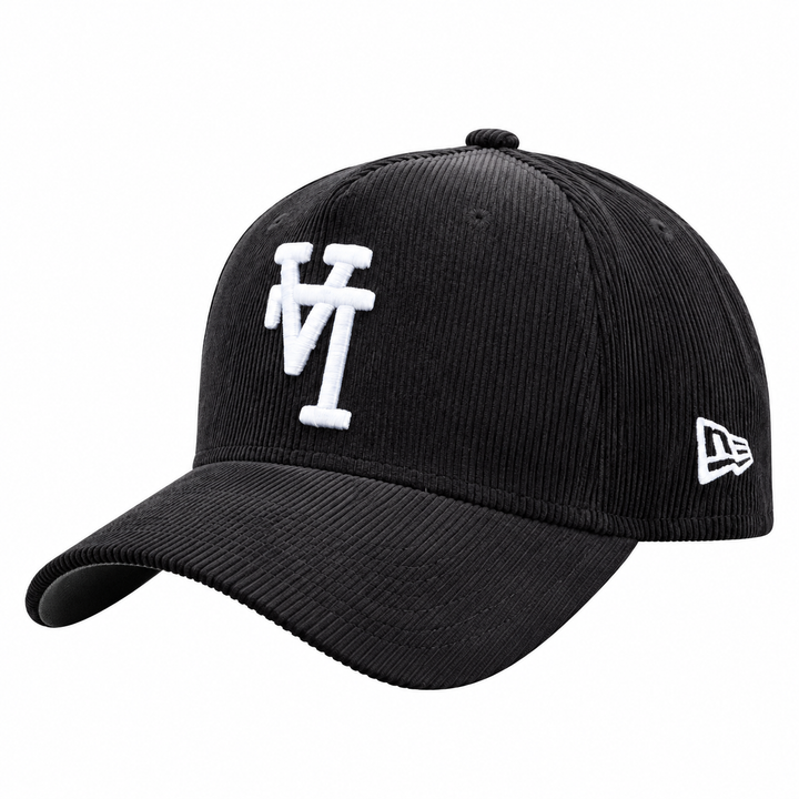 NEW ERA 9FORTY A-FRAME UPSIDE DOWN L.A DODGERS Black White Corduroy