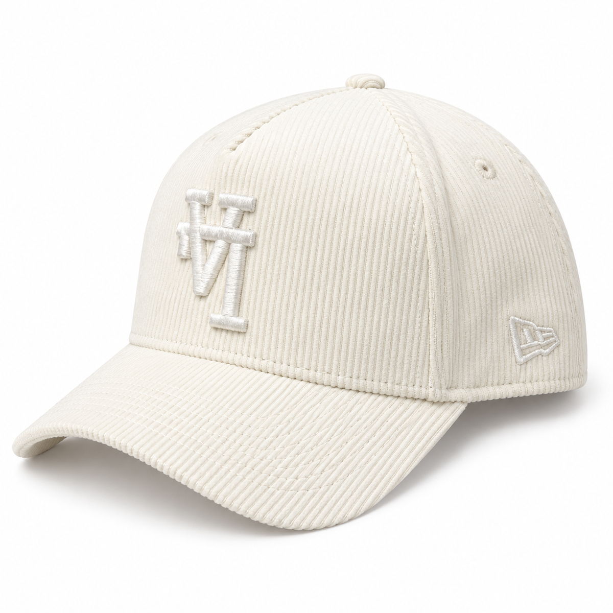 NEW ERA 9FORTY A-FRAME UPSIDE DOWN L.A DODGERS Cream White Corduroy