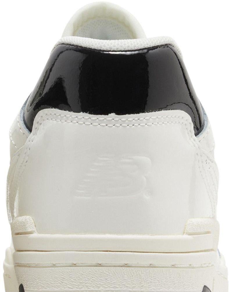 New Balance 550 Sea Salt Black Patent