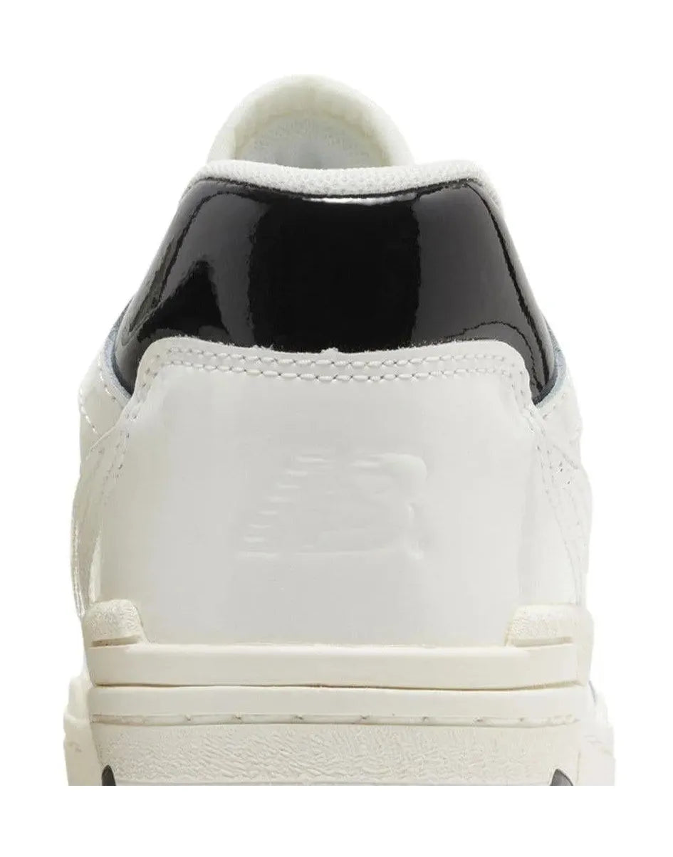 New Balance 550 Sea Salt Black Patent