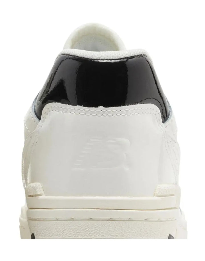 New Balance 550 Sea Salt Black Patent