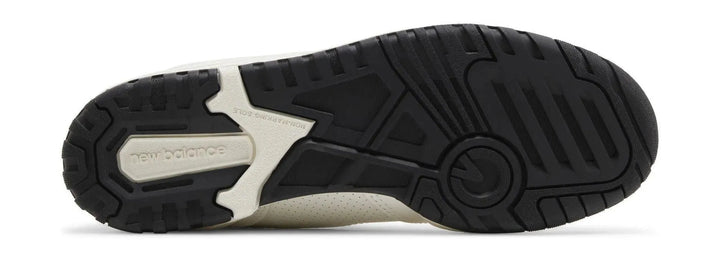New Balance 550 Sea Salt Black Patent