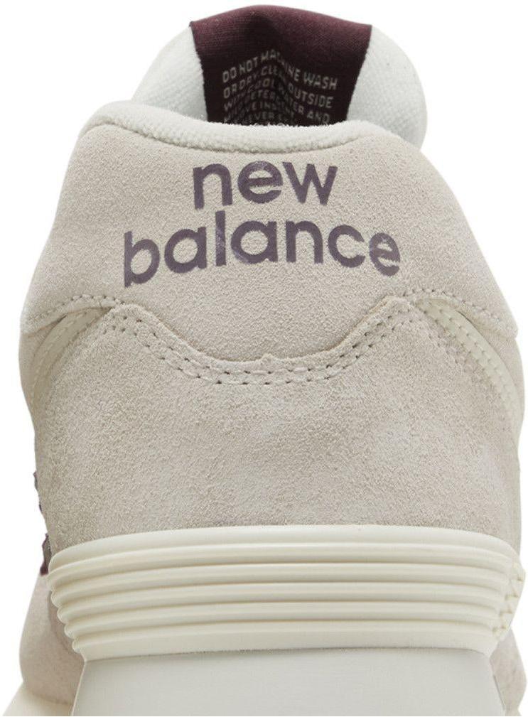 New Balance 574 White Burgundy