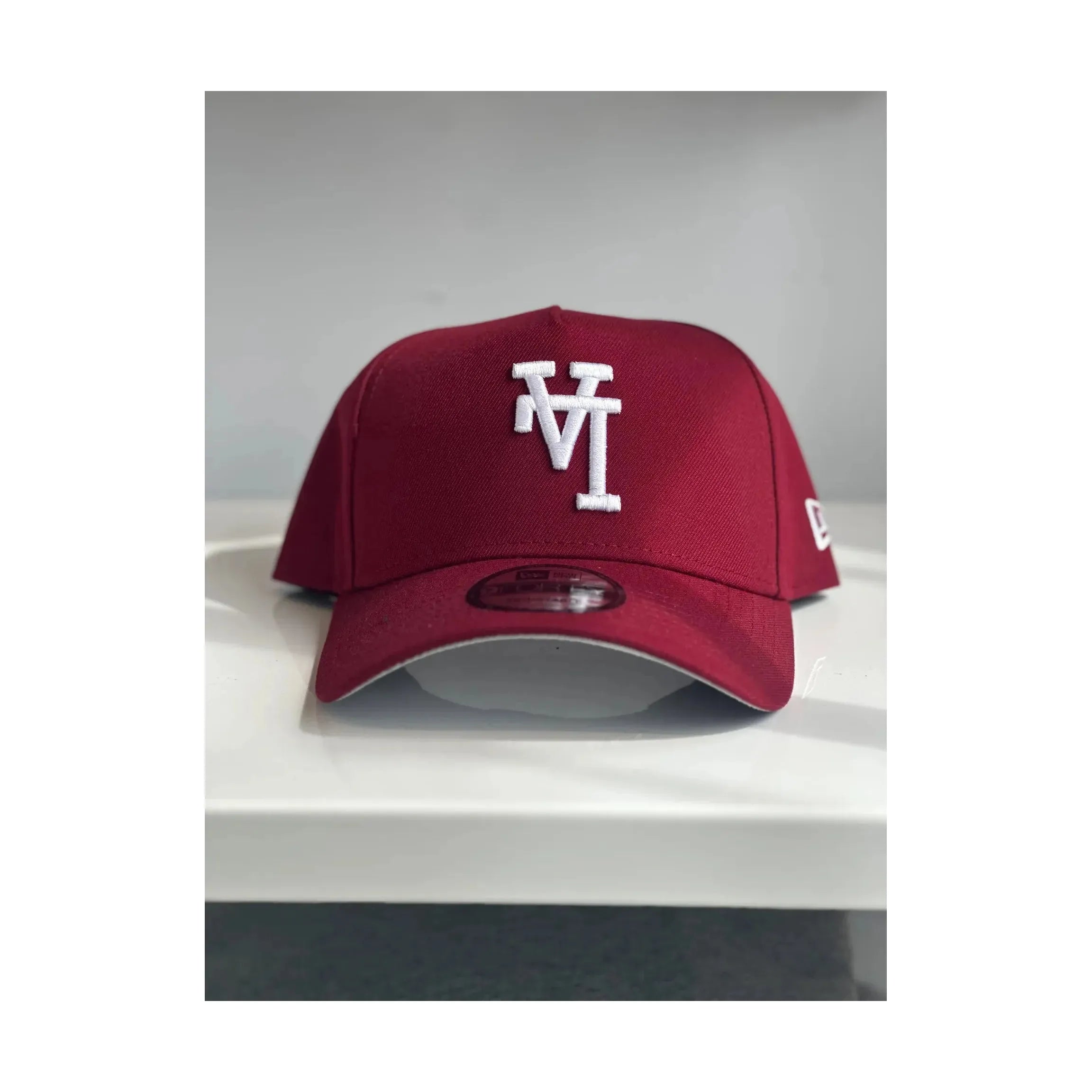 New Era 9Forty A-Frame Upside Down LA Dodgers Burgundy