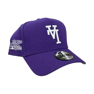 New Era 9Forty A-Frame Upside Down LA Dodgers Purple World Series 1981