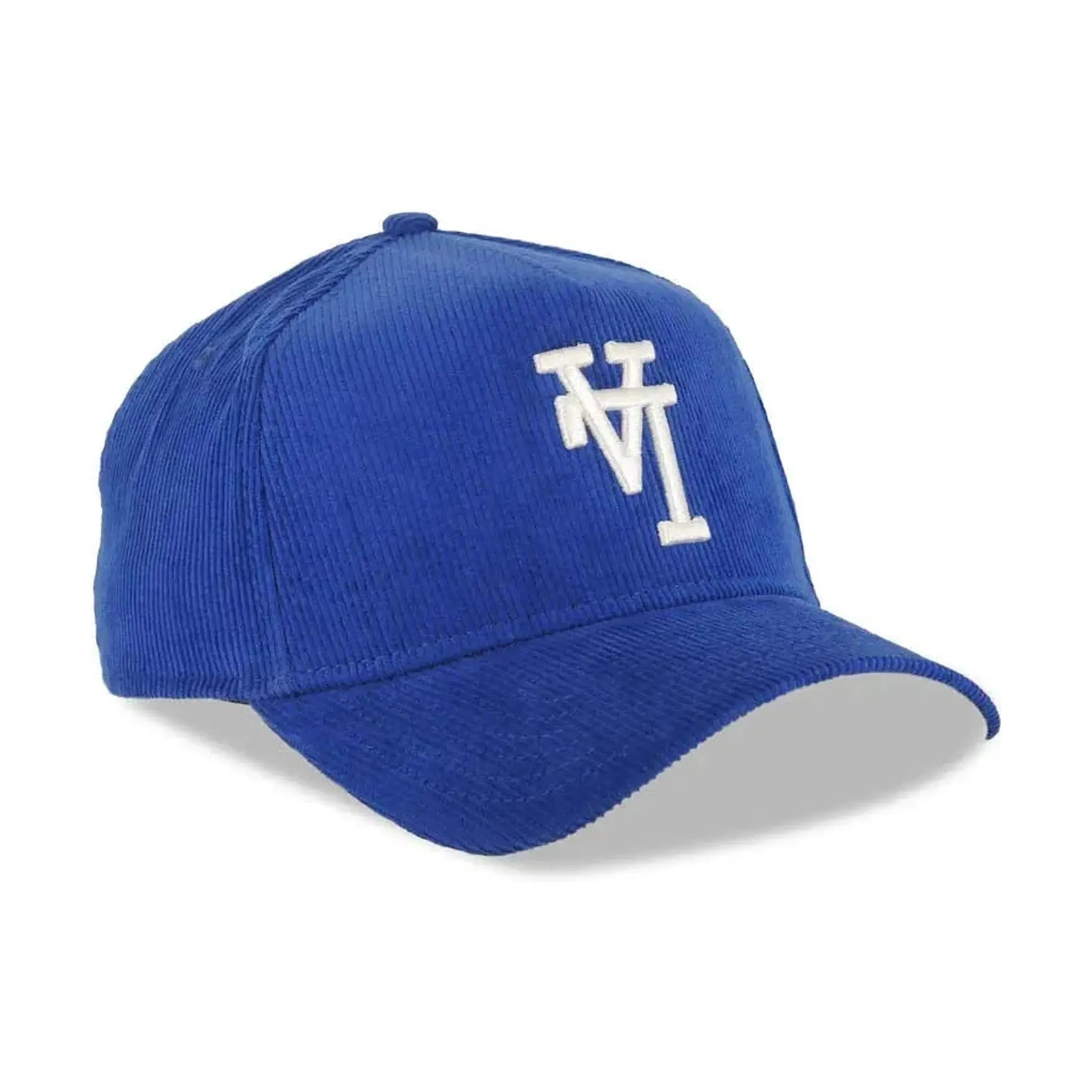 New Era Los Angeles Dodgers Upside Down La 9Forty A-Frame Blue Corduroy Snapback