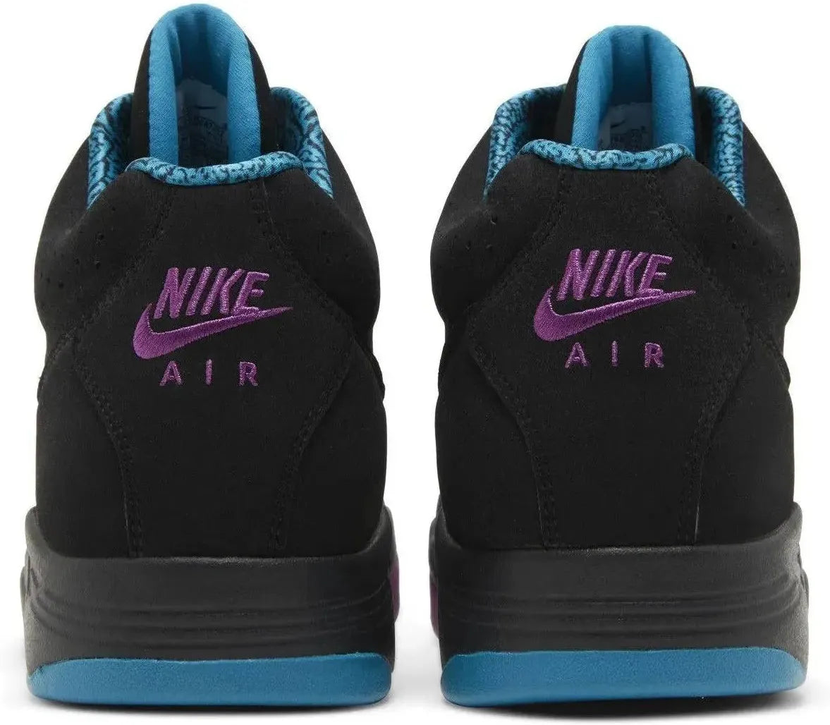 Nike Air Flight Lite II Mid Black Cyber Teal