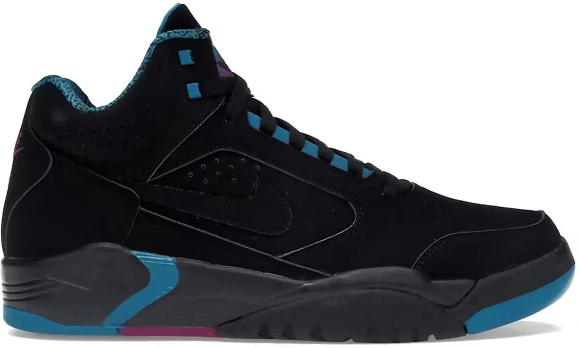 Nike Air Flight Lite II Mid Black Cyber Teal