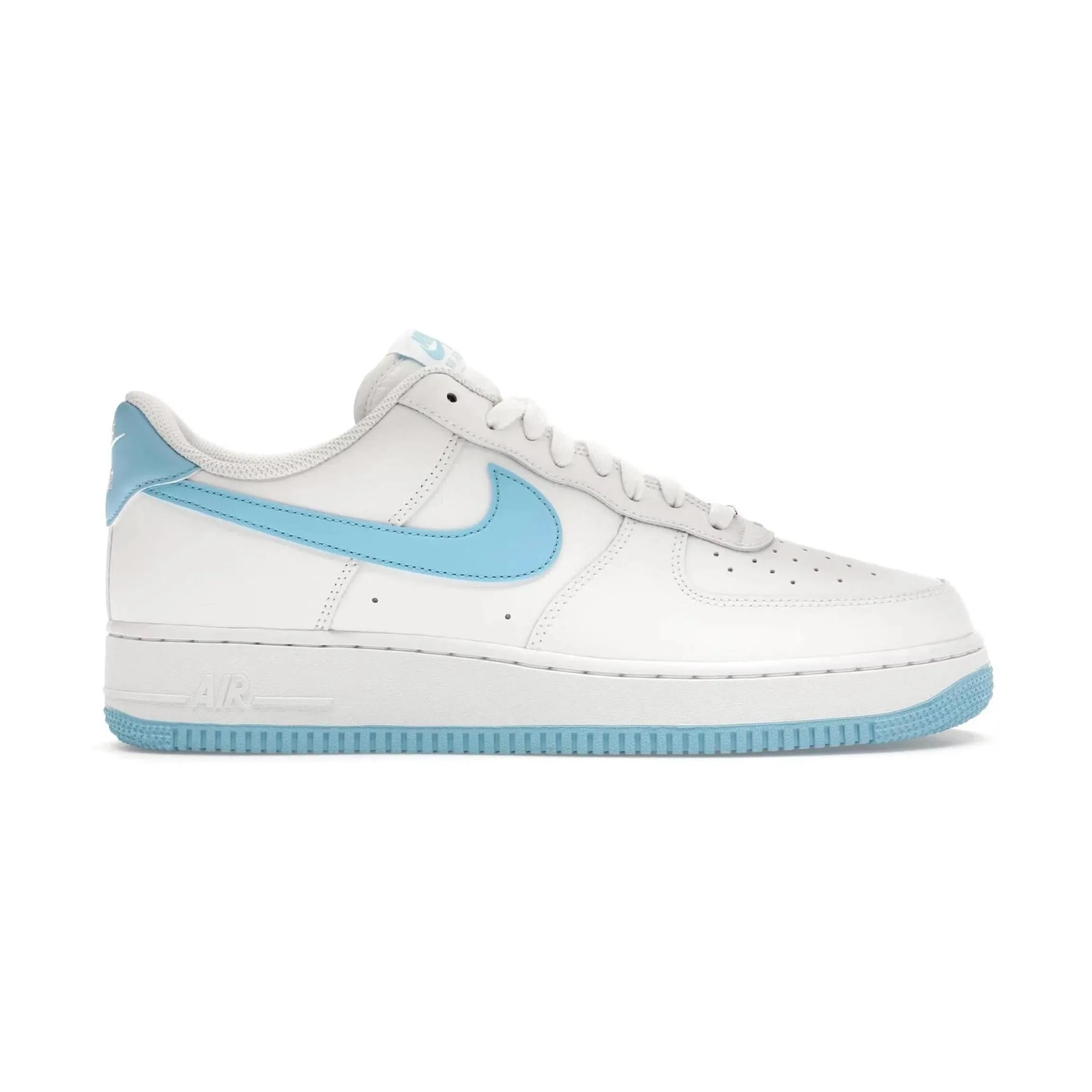 Nike Air Force 1 Low '07 White Aquarius Blue