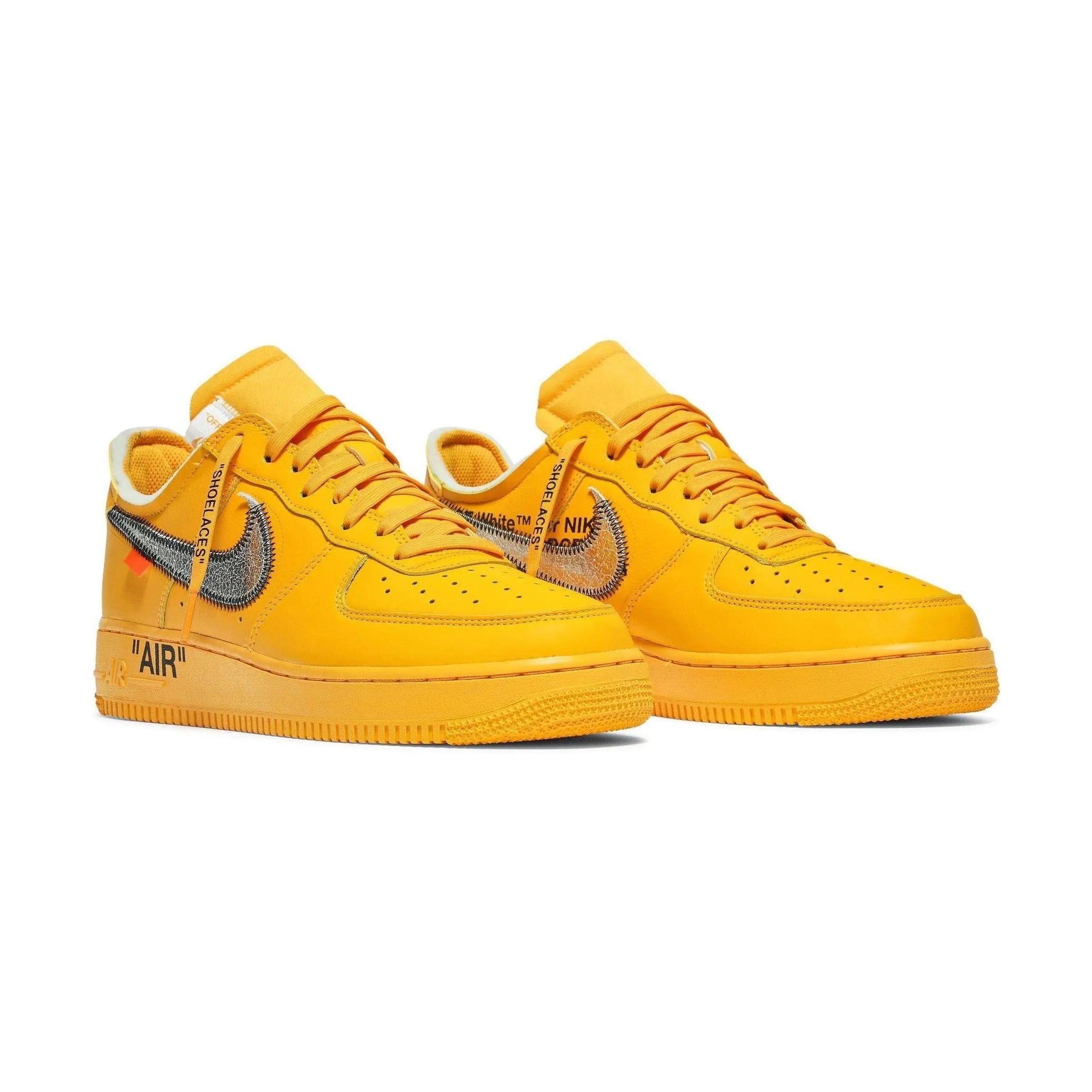 Nike Air Force 1 Low Off-White ICA University Gold