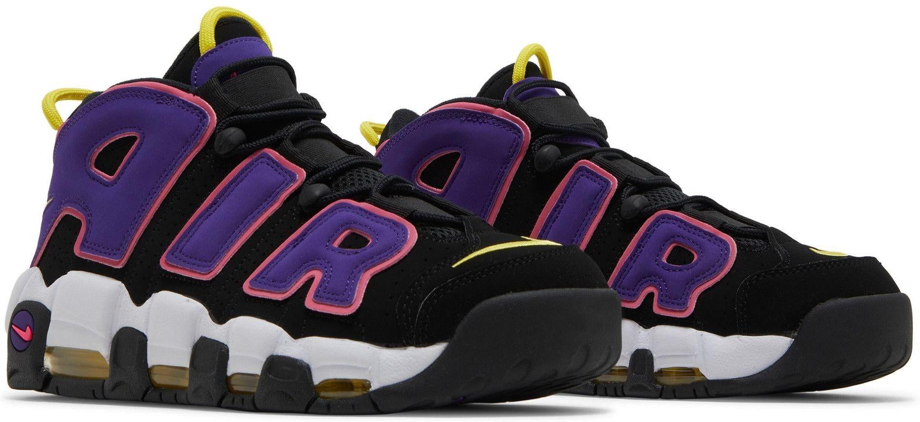 Nike Air More Uptempo 96 Black Court Purple
