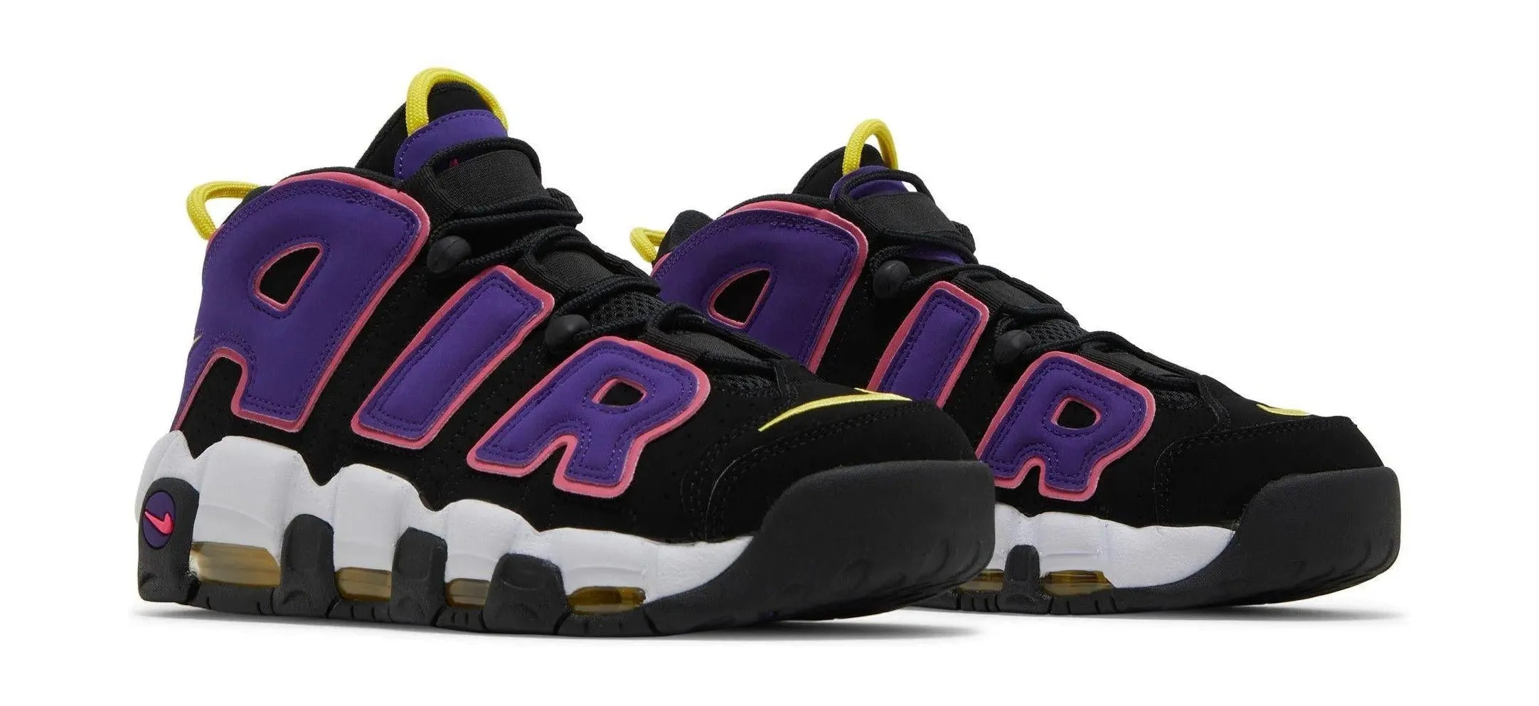 Nike Air More Uptempo 96 Black Court Purple